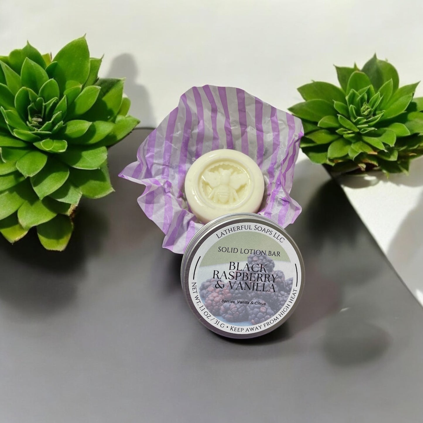 Solid Lotion Bar - with Mango Butter