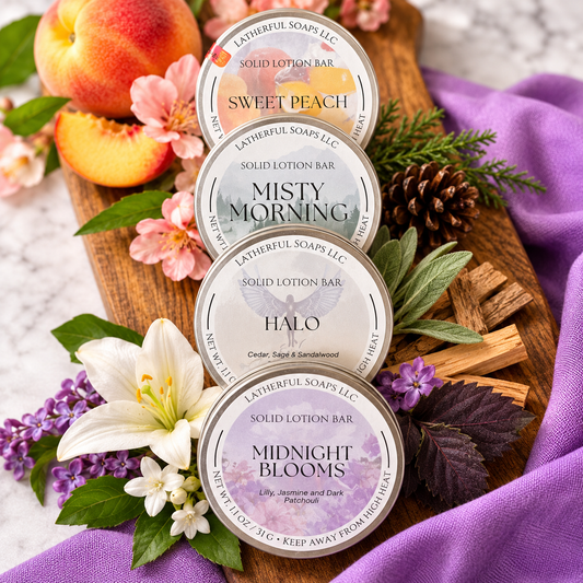 Solid Lotion Bar - with Mango Butter