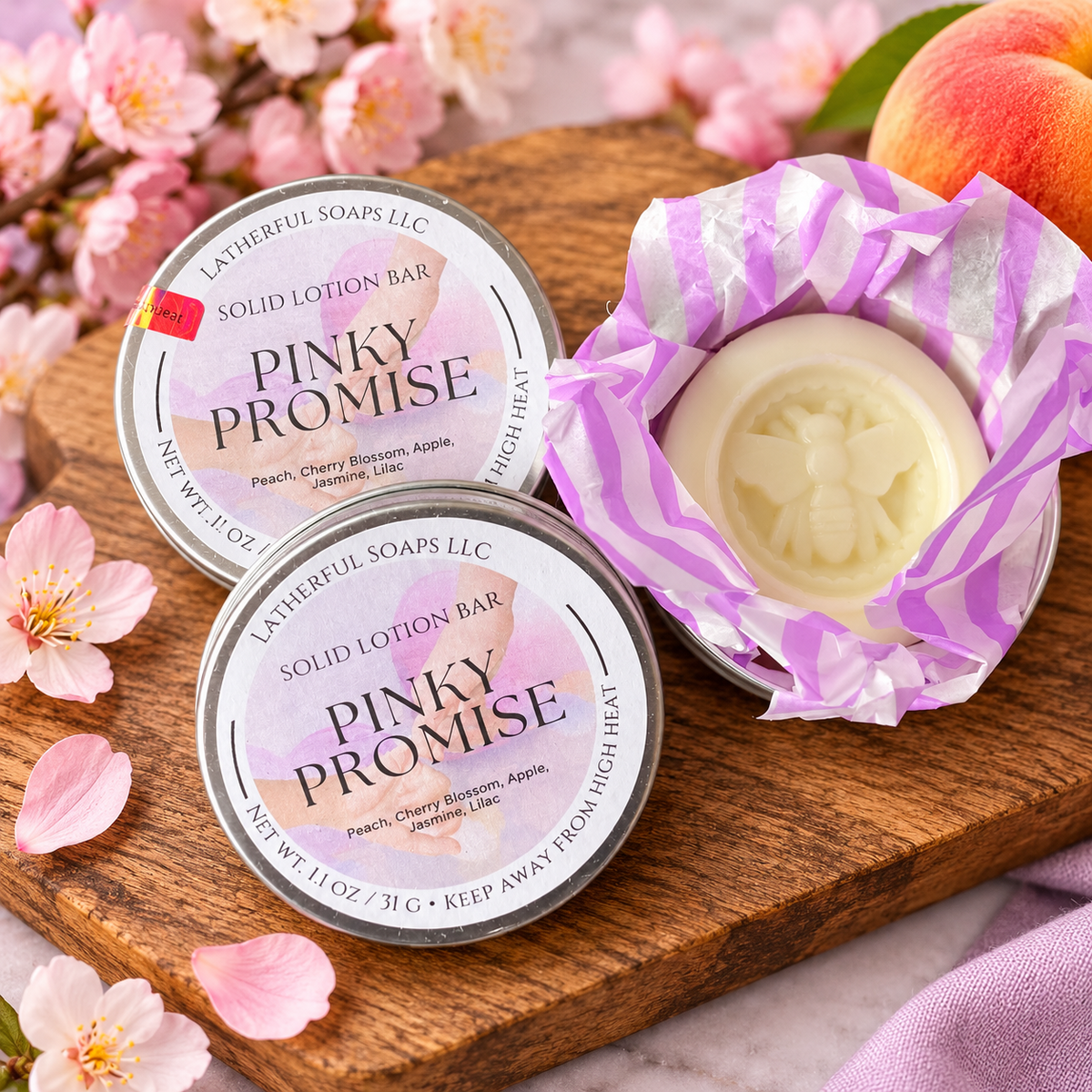 Solid Lotion Bar - with Mango Butter