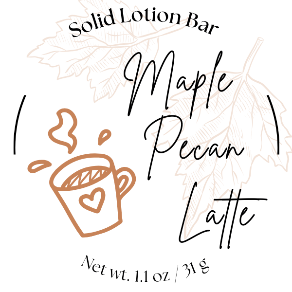 Solid Lotion Bar - Blended with Cocoa Butter